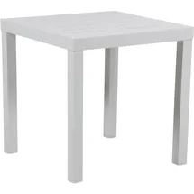 Brafab Belfort Beistelltisch Aluminium weiß