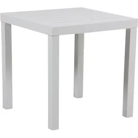 Brafab Belfort Beistelltisch Aluminium weiß