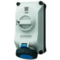 Mennekes 5604306G Wandsteckdose DUO 32A3P6h 230V IP69