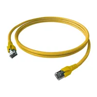 EasyLan FlexBoot Patchkabel S/FTP, gelb, 1 m