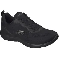 Skechers SUMMITS Sneaker Schnürschuh, Freizeitschuh, Halbschuh mit Memory Foam schwarz 35 EU