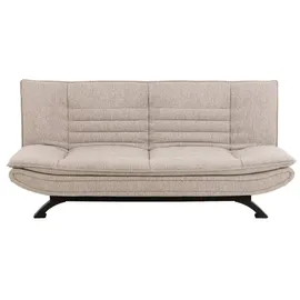 Actona Schlafcouch Webstoff 2-Sitzer Beige