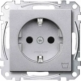 Merten Schuko-Steckdose Waschmaschine Aluminium 1 St.