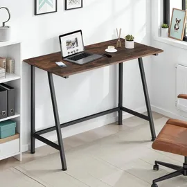 Tectake Schreibtisch Newton Dunkelbraun