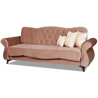 JVmoebel Sofa, Made in Europa rosa