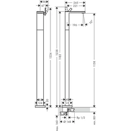 Hansgrohe MyEdition Einhandmischer Brushed Gold Optic