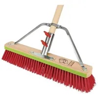 Peggy Perfect Besen LM Bulldozer Elastonborsten Holz L 600 mm mit Stielhalter