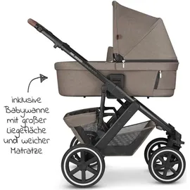 ABC-Design ABC Design Salsa 4 Air Nature Pure Edition Kinderwagen Kombikinderwagen - Grau