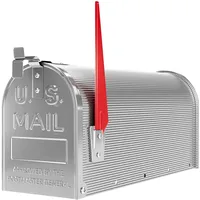 Wiltec U.S. Mailbox silber