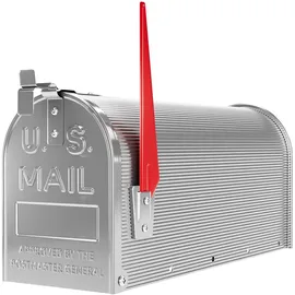 Wiltec U.S. Mailbox silber