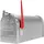 Wiltec U.S. Mailbox silber