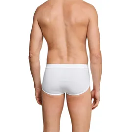 SCHIESSER Slip unifarben weiß 3XL 4er Pack