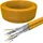 Draka Duplex-Installationskabel UC900HS23, Cat 7 S/FTP PiMF Halogenfrei orange, 100% m Trommel