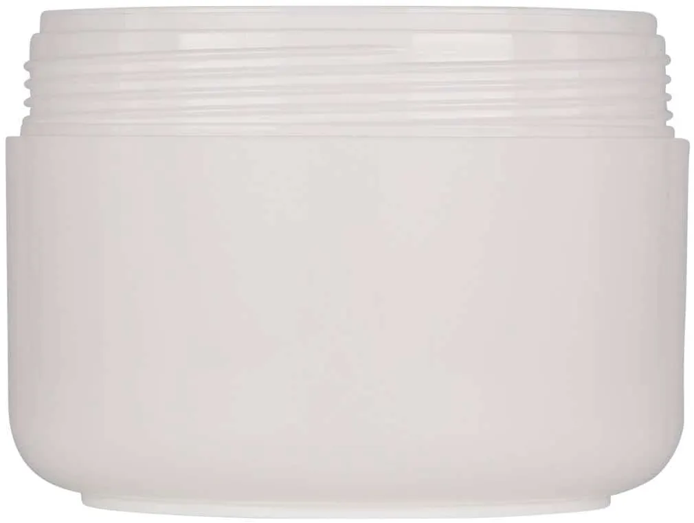 Plastic pot 'Bianca', 200 ml, PP, wit, monding: schroefsluiting