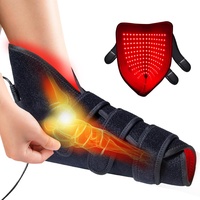 Rotlichtlampe für Fuß,165LEDs Red Light Therapy mit Timer, 660 nm & 850 nm Rotlicht Therapie für Knöchel, Fußrücken, Fuß und Zehen