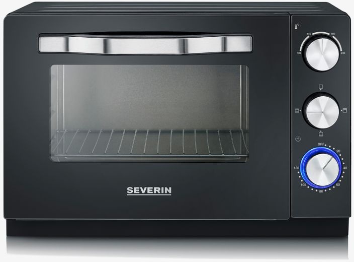 Severin TO 2070 Mini-Backofen Timer Krümelblech 20L 1380W 3 Einschubebenen