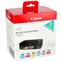 Canon PGI-29 C/M/Y/PC/PM/R Multipack