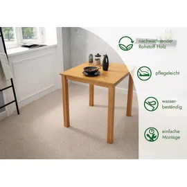 woodroom Kota 70 x 75 x 70 cm braun