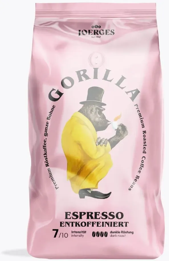 Gorilla Espresso Entkoffeiniert 1kg