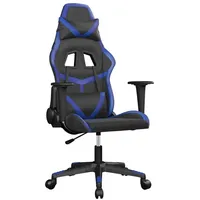 VidaXL Gaming-Stuhl Schwarz Blau