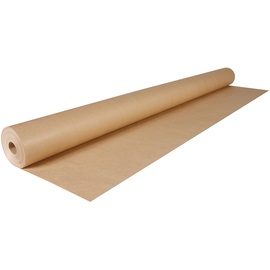Clairefontaine 595771C Rolle Kraftpapier (ideal für Trockentechnicken, 50 x 1 m, 60 g) braun