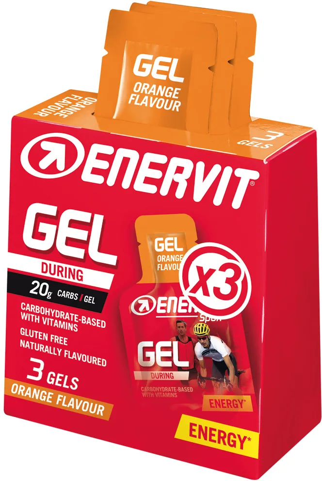 ENERVIT Gel Orange 3x25ml (VP=24Stk. / 8x3Stk. im Karton)