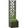 vidaXL Garten-Hochbeet mit Spalier und Selbstbewässerungssystem 60 x 30 cm Braun