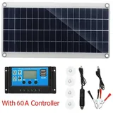 300-watt-solarmodule, Komplettes Tragbares Solarmodul-set Für Wohnmobile Mit 60-a-regler
