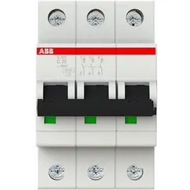 ABB Stotz S&J Sicherungsautomat 6kA 25A C 3p S203-C25