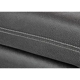 Beldomo System Ecksofa, Dunkelgrau, Metall, 5-Sitzer, Ottomane links, L-Form, cm, Goldenes M, Stoffauswahl, seitenverkehrt erhältlich, Rücken echt, Wohnzimmer, Sofas & Couches, Wohnlandschaften, Ecksofas