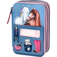 DEPESCHE Miss Melody 3-Fach Federtasche MY LITTLE FARM