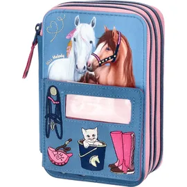 DEPESCHE Miss Melody 3-Fach Federtasche MY LITTLE FARM