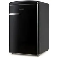 Domo DO91702R Retro-Kühlschrank (108 l, 895 mm hoch, Schwarz)