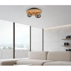 Tchibo - Just Light Deckenleuchte »Green Stika« - braun
