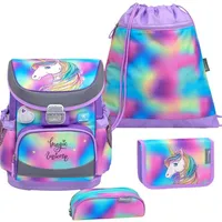 Belmil Mini-Fit Schulranzen-Set 4tlg Rainbow