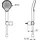 Hansa Handbrause-Set HANSAVIVA Brauseschlauch 175cm, Wandmontage, chrom