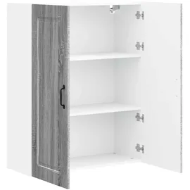 vidaXL Unterschrank Küchenwandschrank 80 x 31 x 100 cm Grau