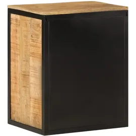 vidaXL Badschrank 40x30x50 cm Massivholz Mango und Eisen