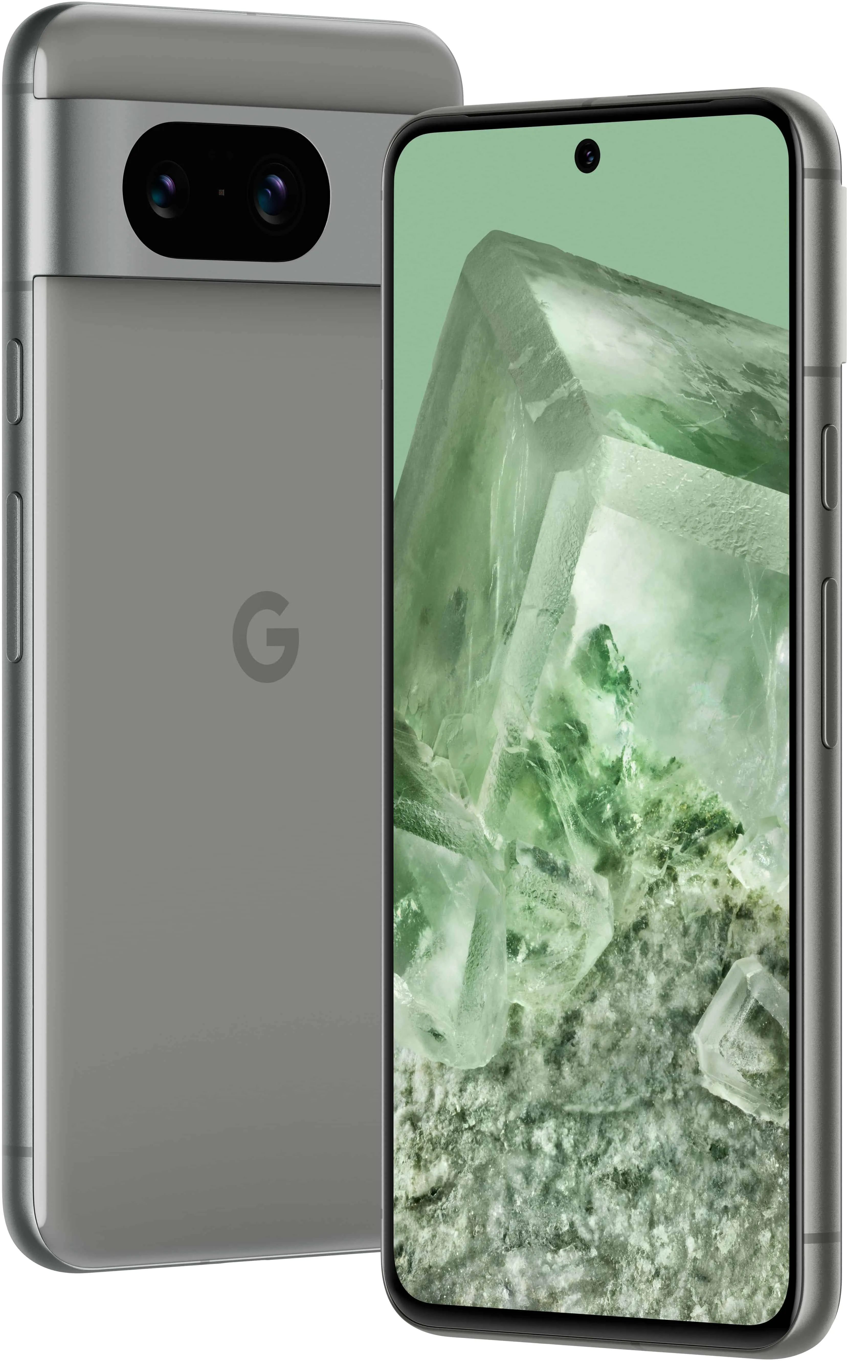 Pixel 8 256 GB 5G Smartphone 15,8 cm (6.2 Zoll) Android 50 MP Dual Kamera Dual Sim (Hazel) (Versandkostenfrei)
