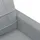 vidaXL 2-Sitzer-Sofa Hellgrau 120 cm Stoff