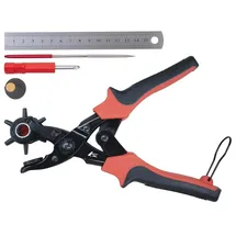 AGT Lochzangen-Set für Leder