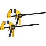 DeWalt Einhandzwinge 300mm 12IN 2er Pack 45kg Spannkraft DWHT0-83158