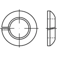 Industrial Quality Supplies DIN 74361 Federstahl C 14,5 galvanisch