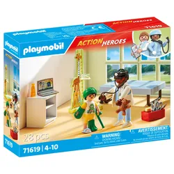 PLAYMOBIL 71619 - City Life - Kinderarzt mit Teddybär