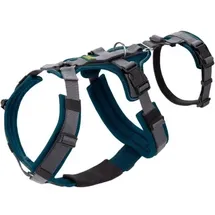 Hunter Maldon Hundegeschirr Petrol/Grau M-L