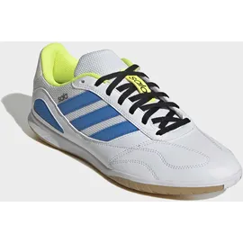 adidas Super Sala Competition III Indoor Herren Cloud White/Lucid Ray Blue/Solar Yellow 39