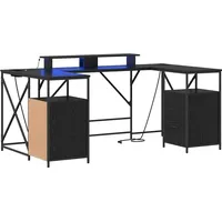 VidaXL Schreibtisch Eiche 182 x 101 x 87,5 cm