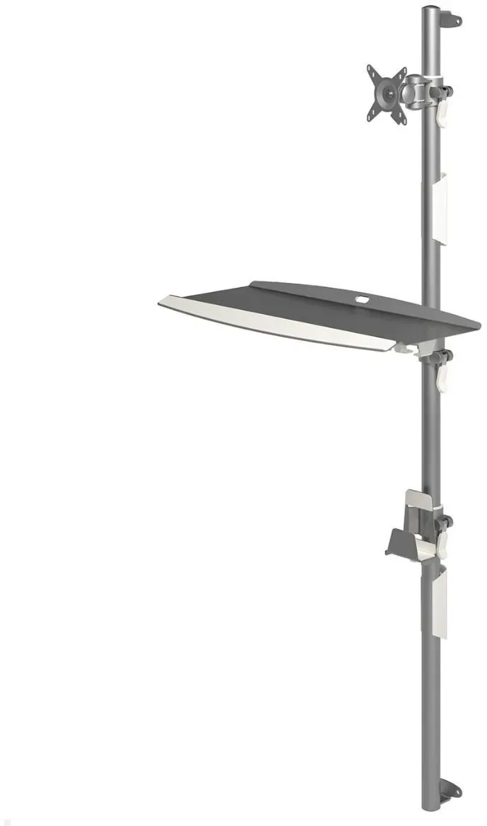 Dataflex Viewmate Dateneingabe Arbeitsplatz Monitor Wandhalterung mit Tastatur Halterung (52.732)