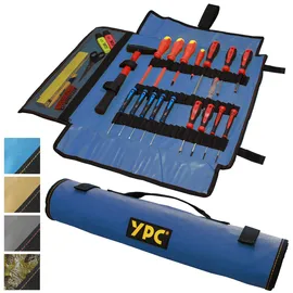 YPC VarioRoll XXL Werkzeug Rolltasche, Werkzeugrolle, Schraubendreher & Maulschlüssel Tasche leer