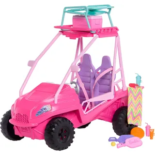 Barbie Puppenauto Strand-Buggy rosa JFV68